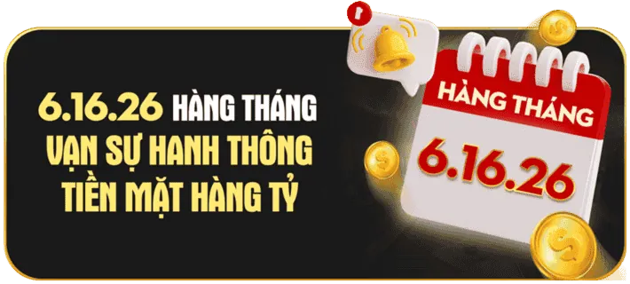 Hình ảnh tiền thưởng nạp lại và quà sinh nhật cho thành viên VIP