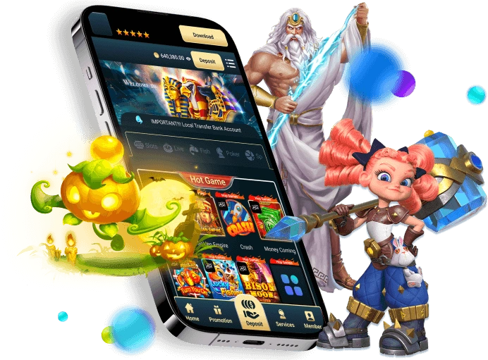 Hình ảnh các tính năng bonus và vòng quay miễn phí trong Slot Game